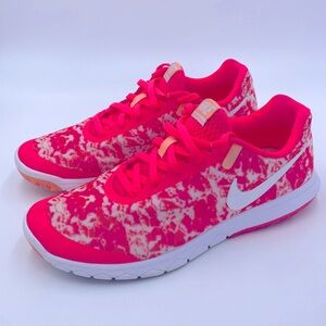 Nike Womens Flex Experience Rn 6 881804-601 Pink Running Shoes Sneakers Size 8